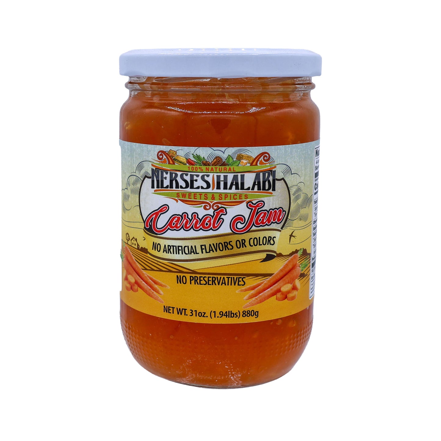 Carrot Jam (Jazarieh)