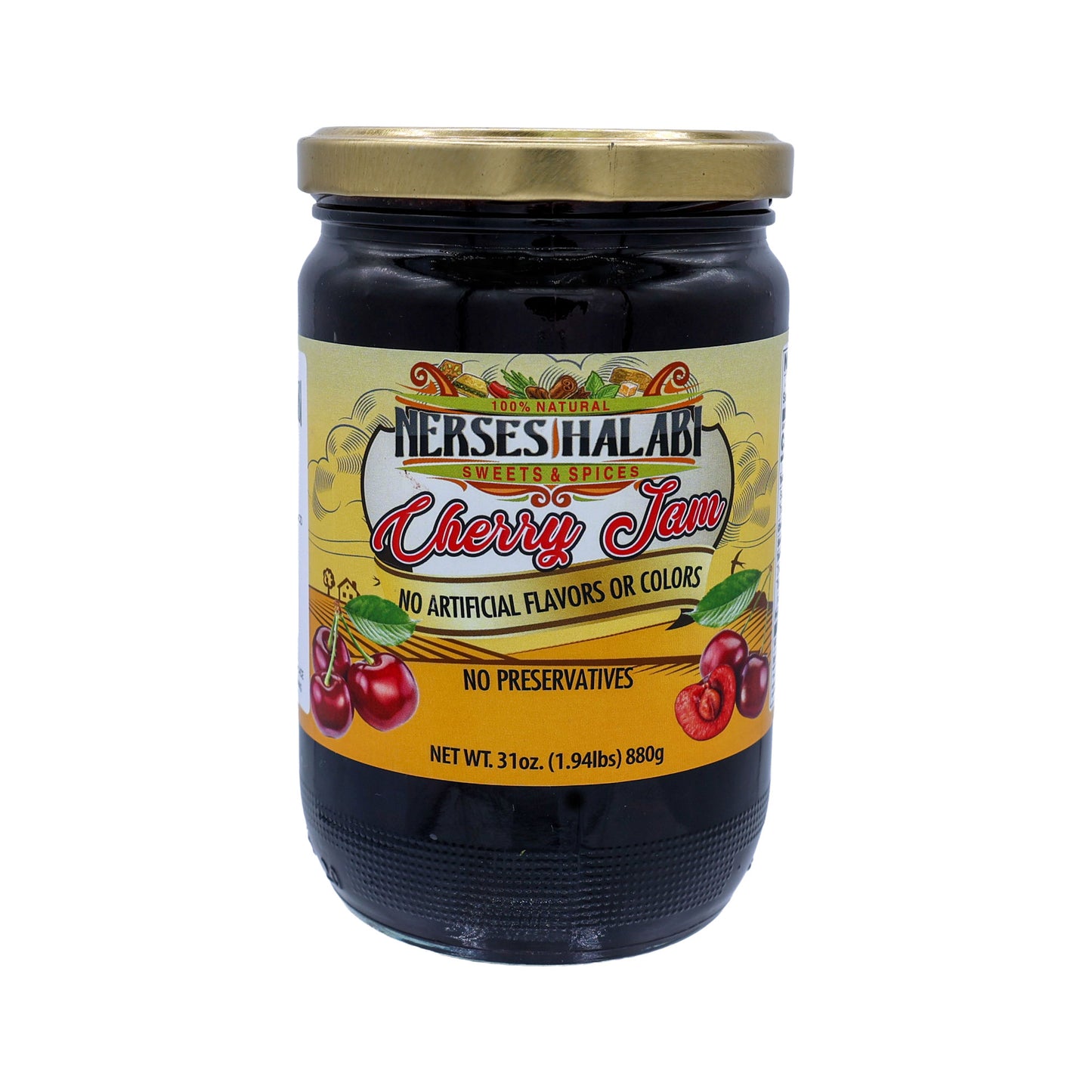 Sour Cherry Jam (Fishneh)