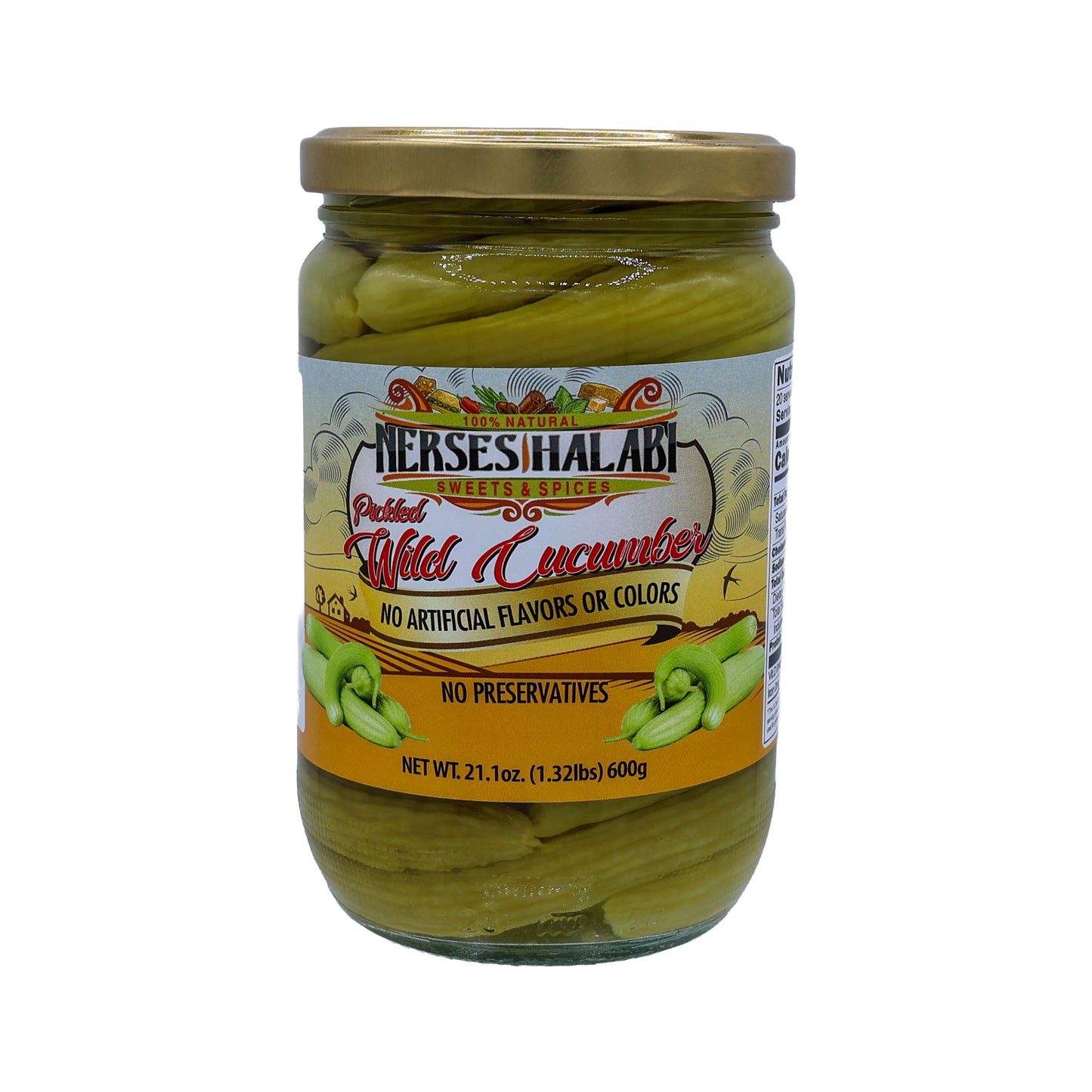 Wild Cucumber Pickles